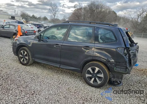 2017 Subaru Forester 2.5I z USA, uszkodzony, nr VIN JF2SJABCXHH542014